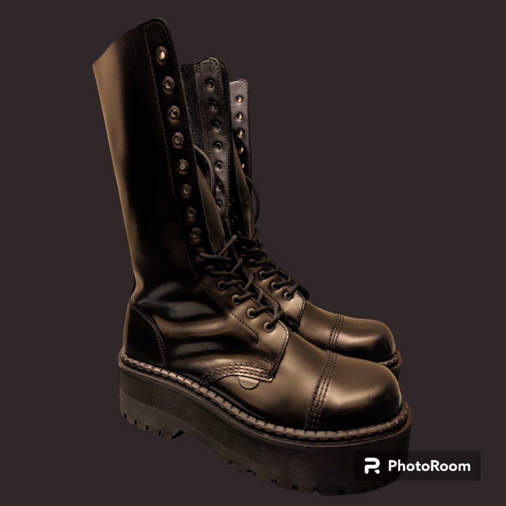 Underground England triple soled boots